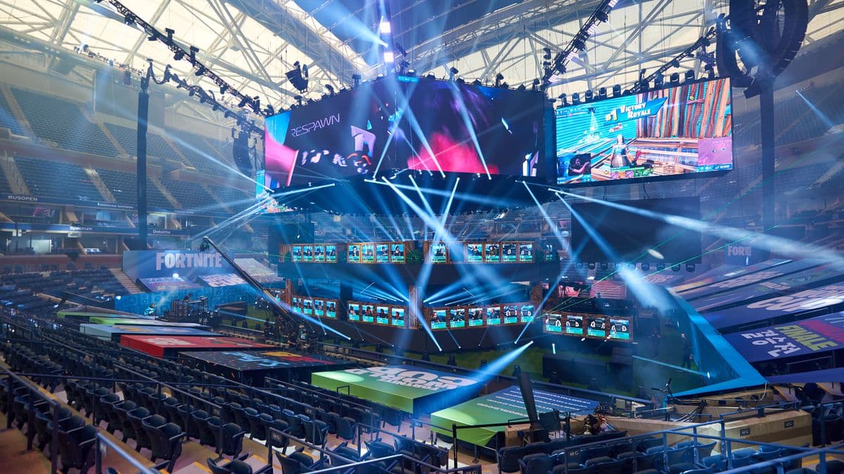 Fortnite World Cup arena