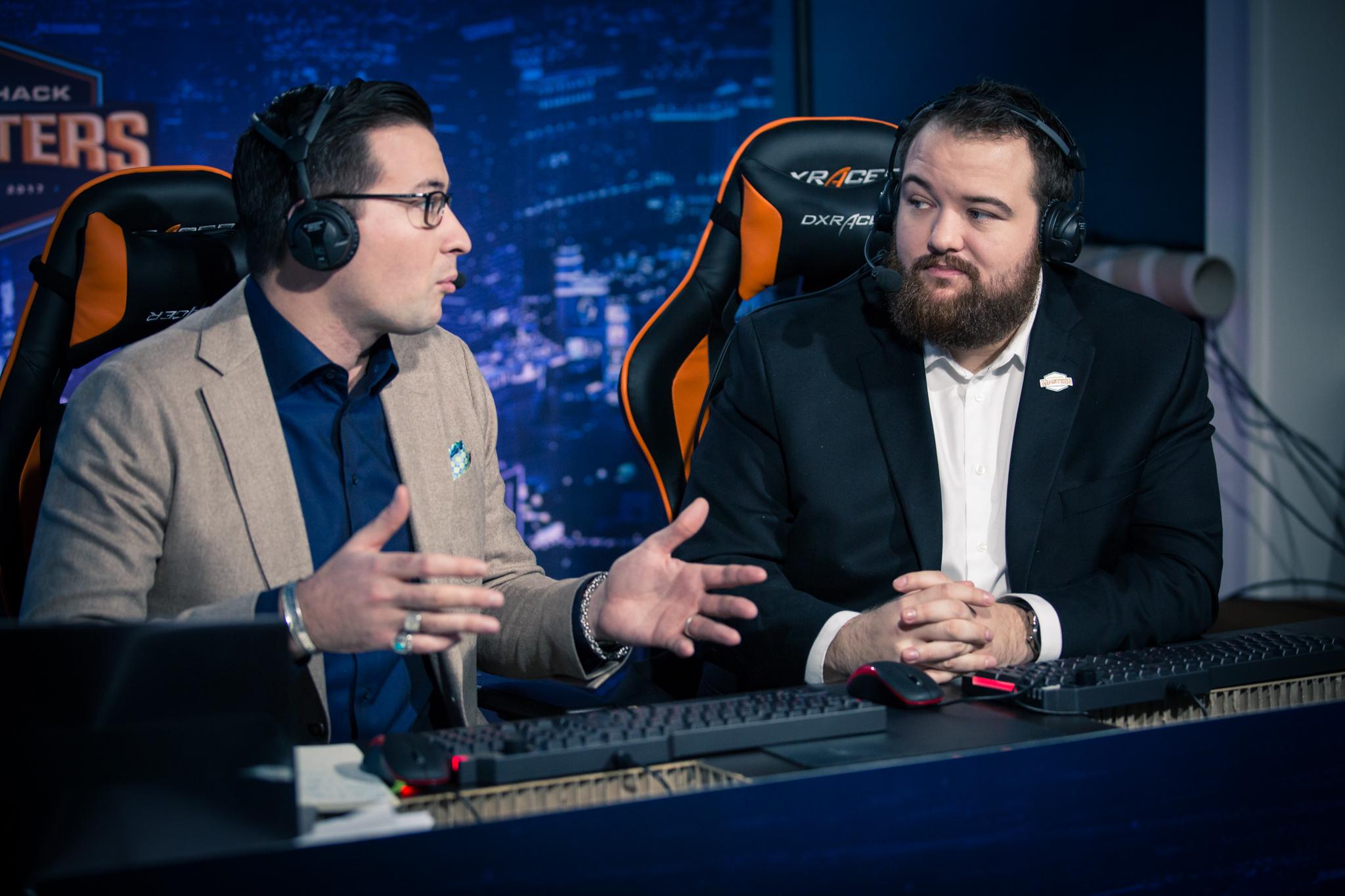 Anders and Semmler casting CS:GO