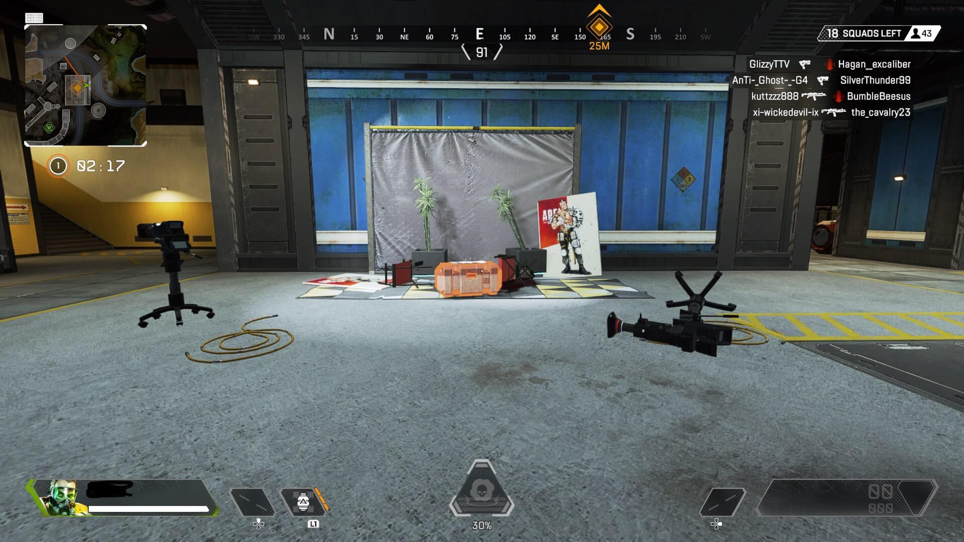 The set where Forge was attacked in Apex Legends.
