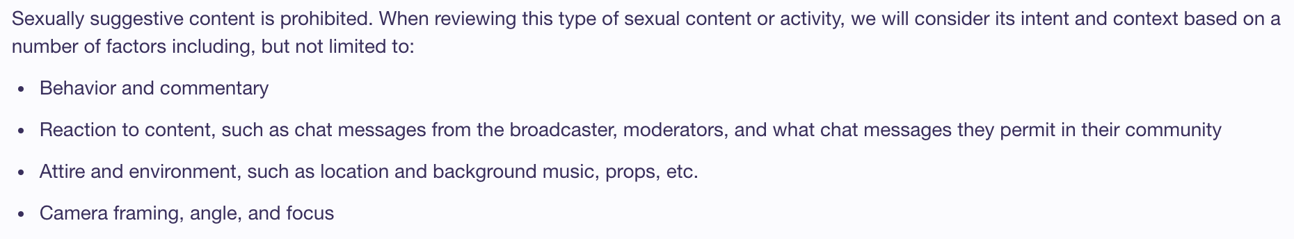 Twitch Community Guidelines
