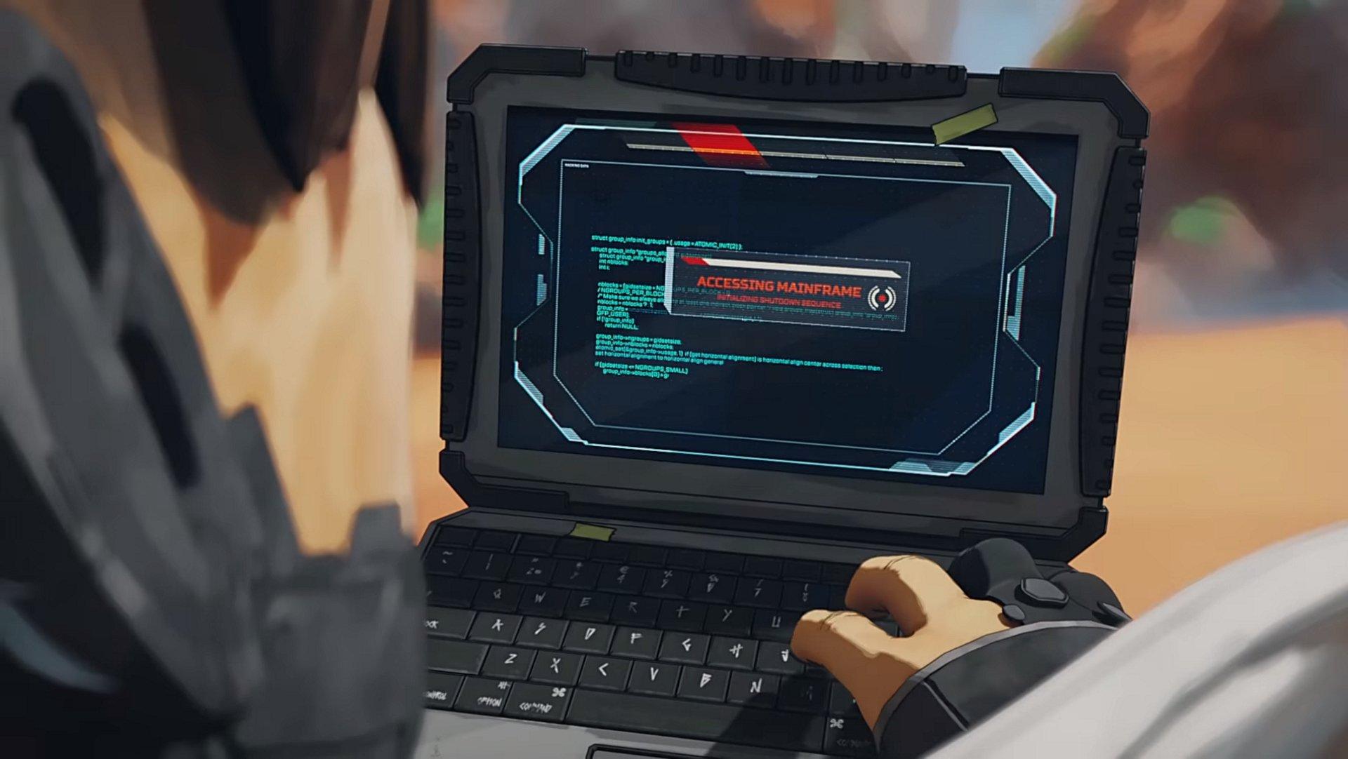 Crypto hacking in Apex Legends.