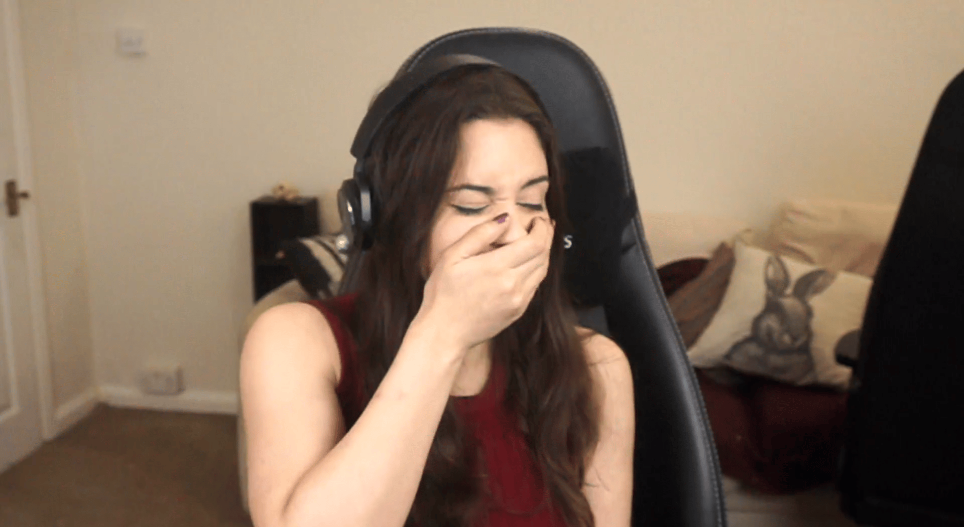 Sweet Anita laughing on Twitch stream