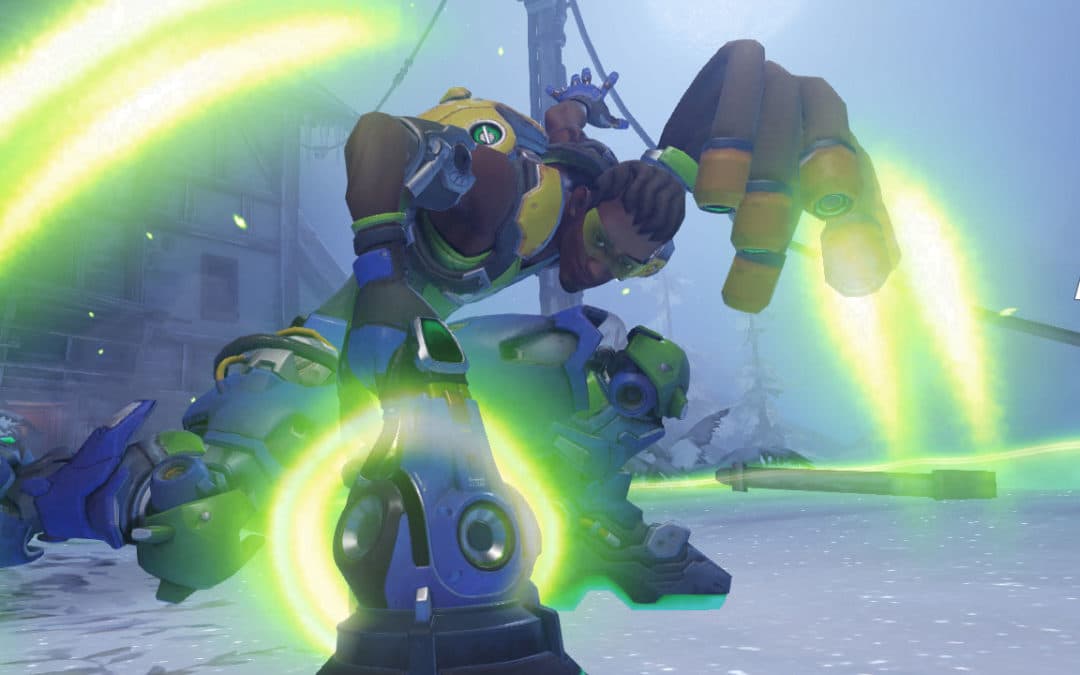 Lucio dropping the beat in Overwatch
