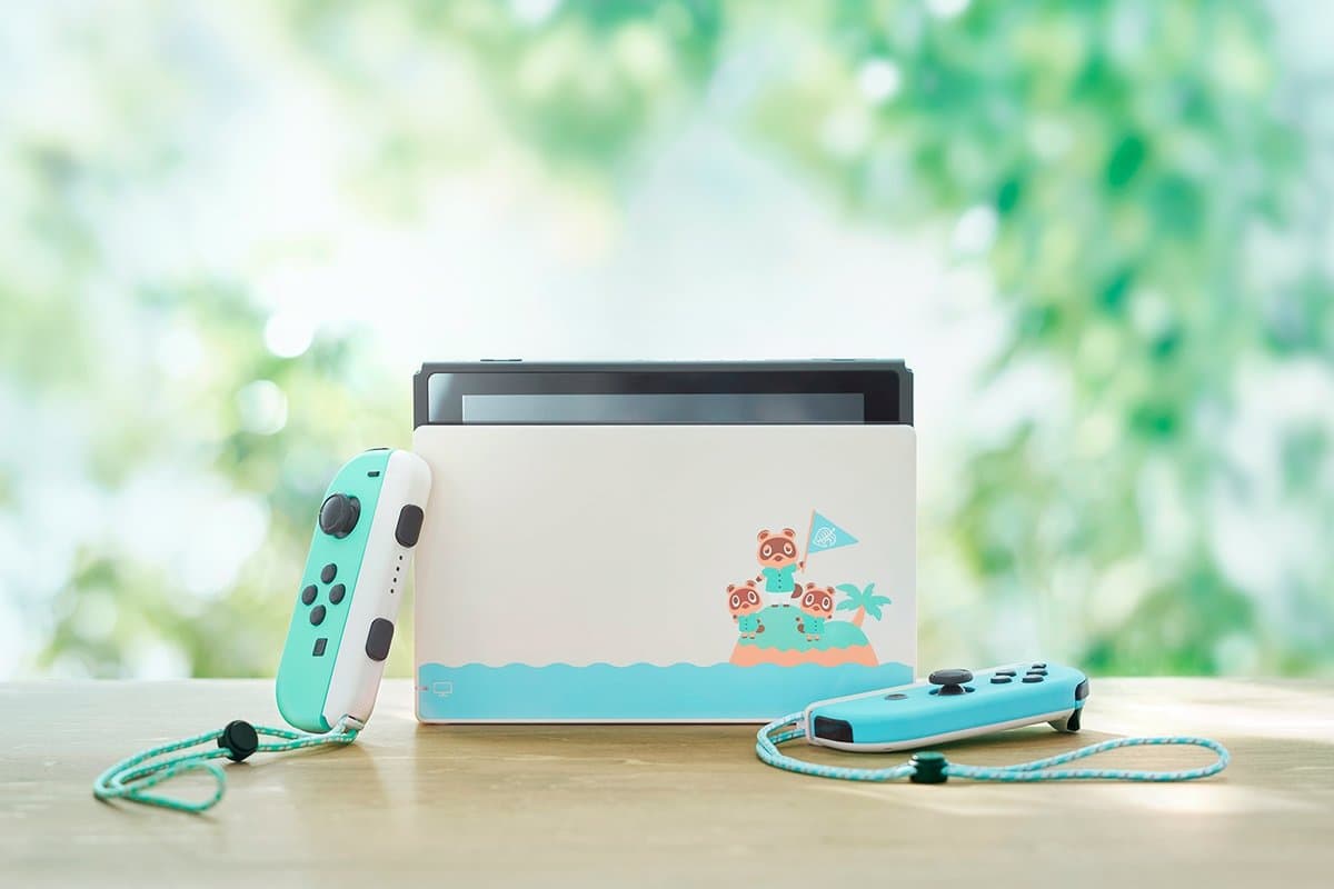 Animal Crossing New Horizons Nintendo Switch console