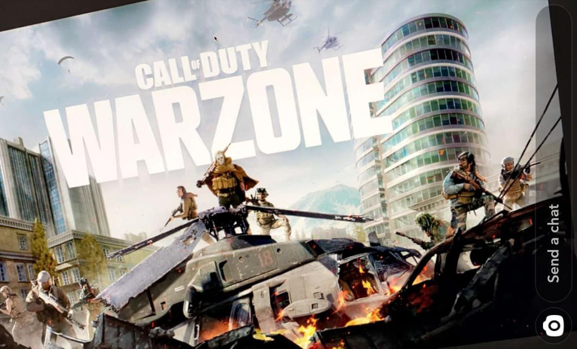 Leaked image claiming to show Call of Duty's Warzone mode.