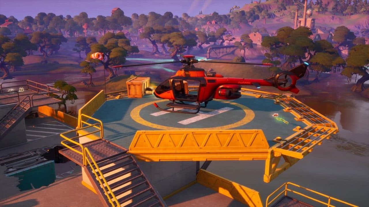 Helicopters in fortnite