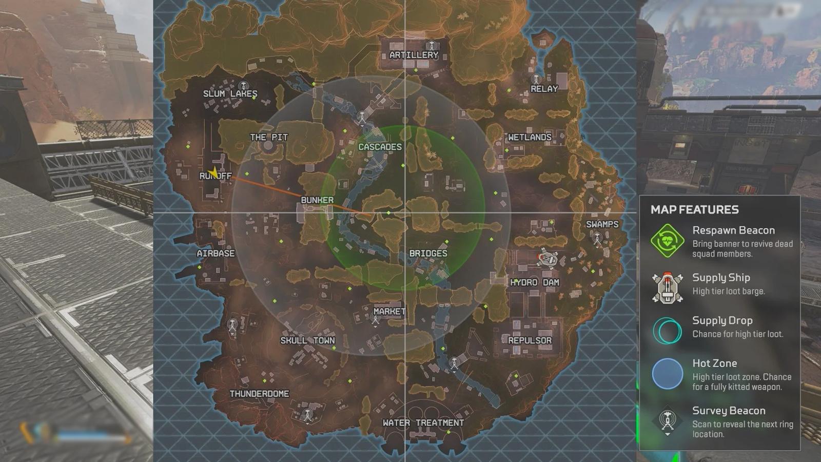 Pathfinder's Survey Beacon map.