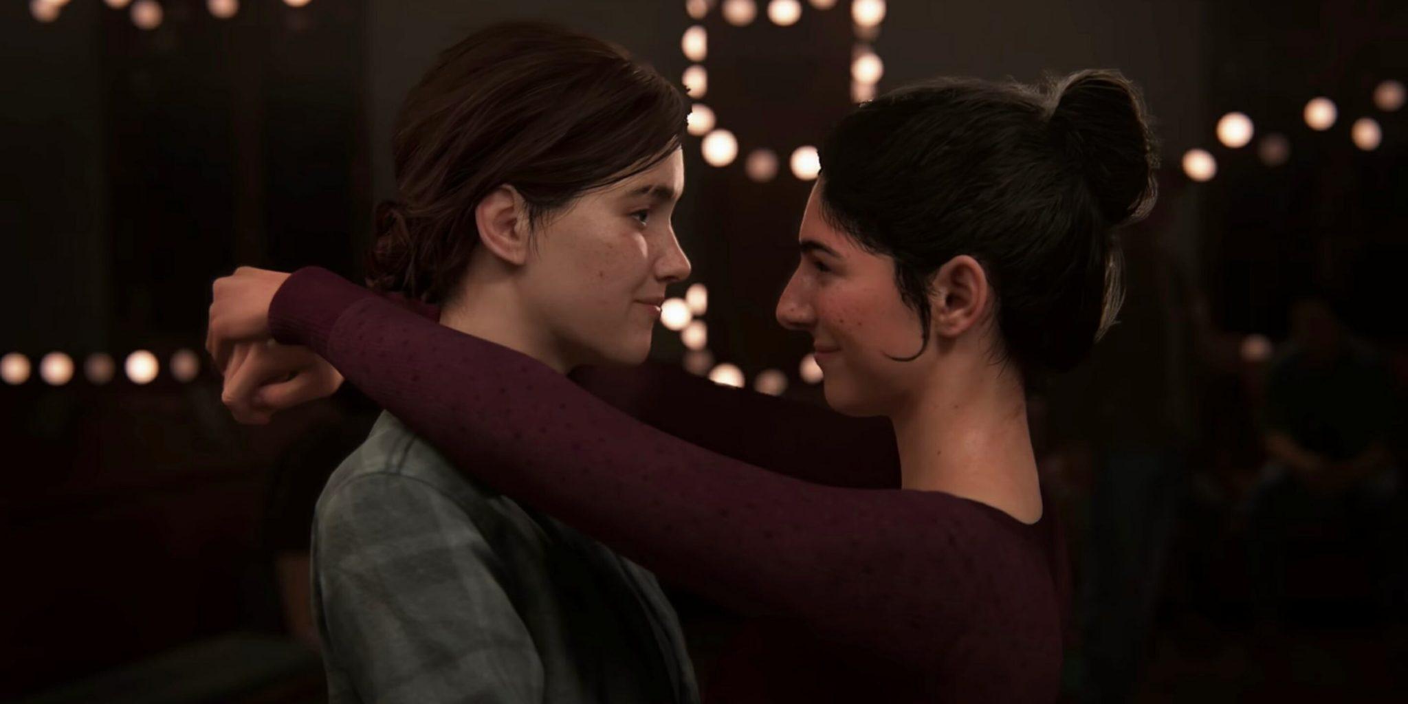 Ellie and Dina's blossoming relationship features heavily in the Last of Us Part II leaks.