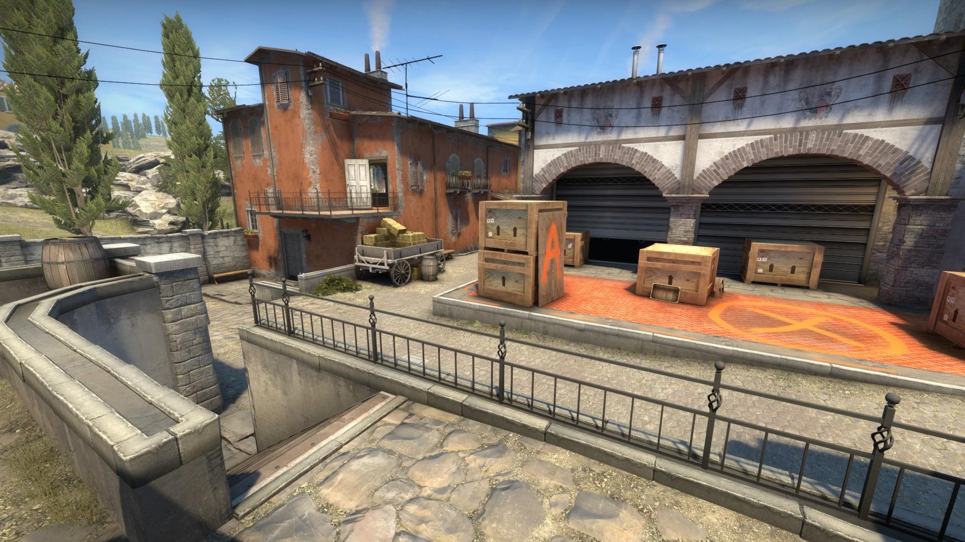 Inferno A site in CS:GO