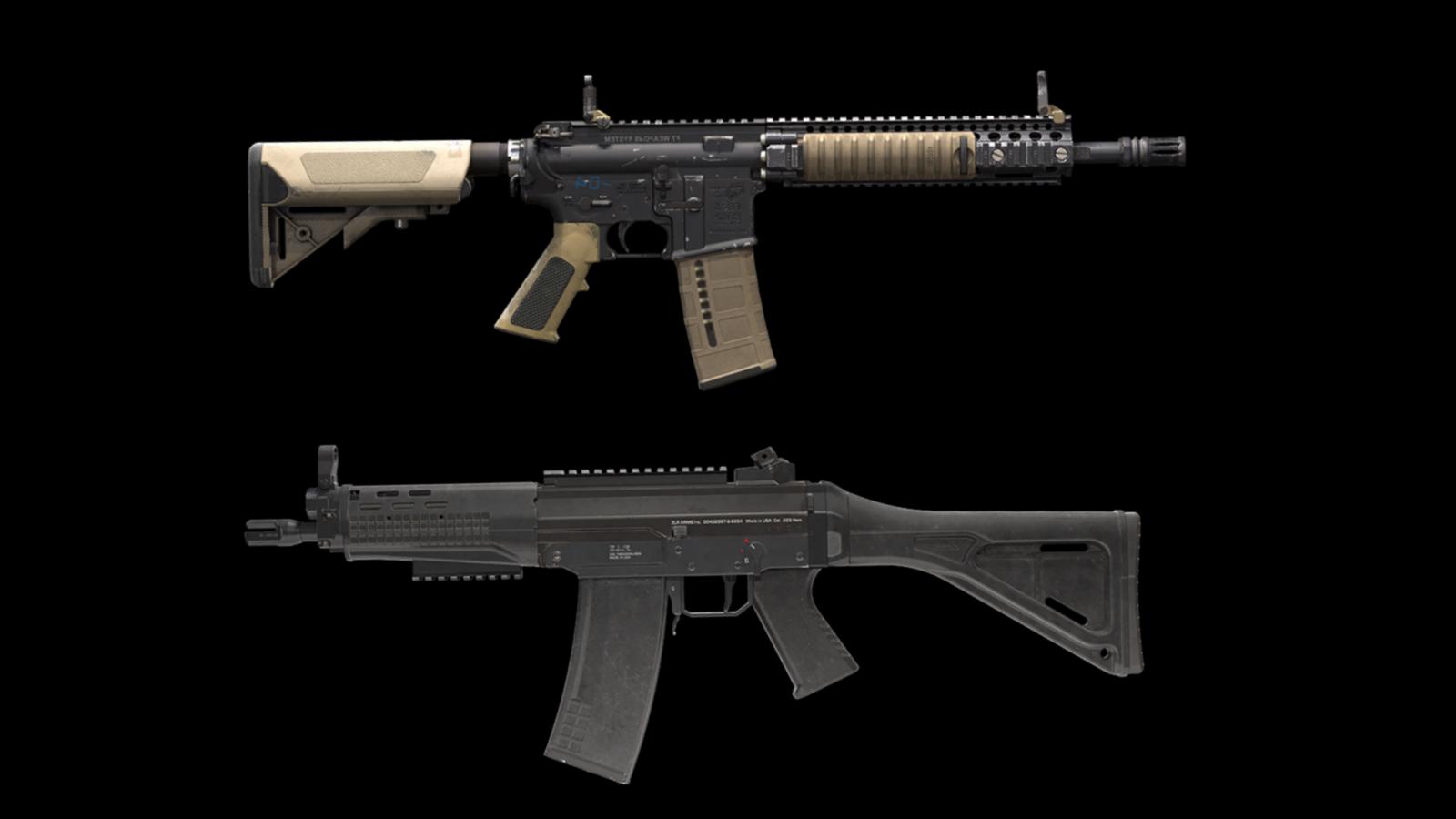 M4A1 and Grau from Modern Warfare