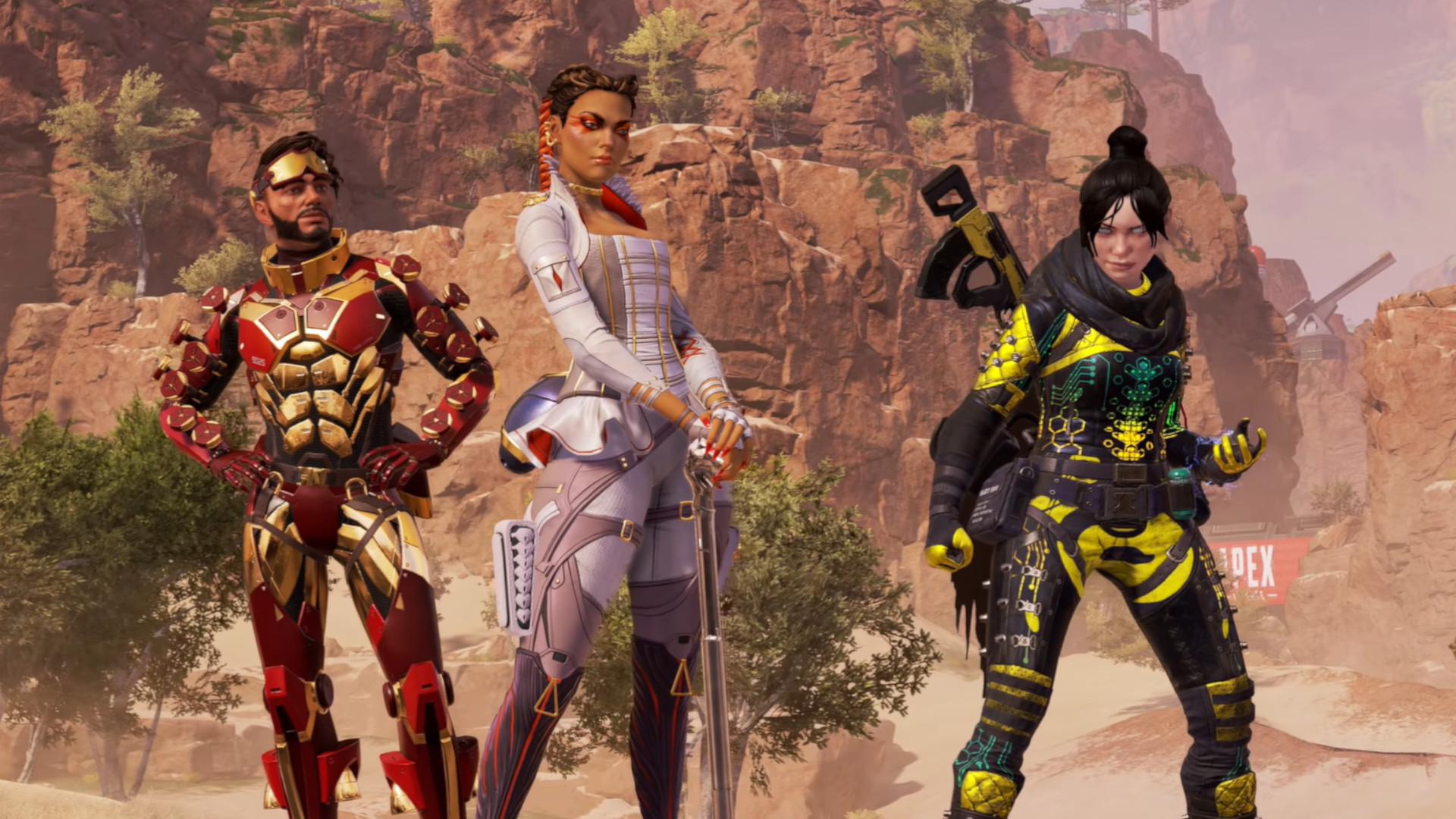 Apex Legends is more focused on character-vs-character combat than Titanfall ever was.