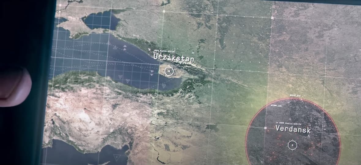 Season 4 trailer revealing Urzikstan as Warzone map.