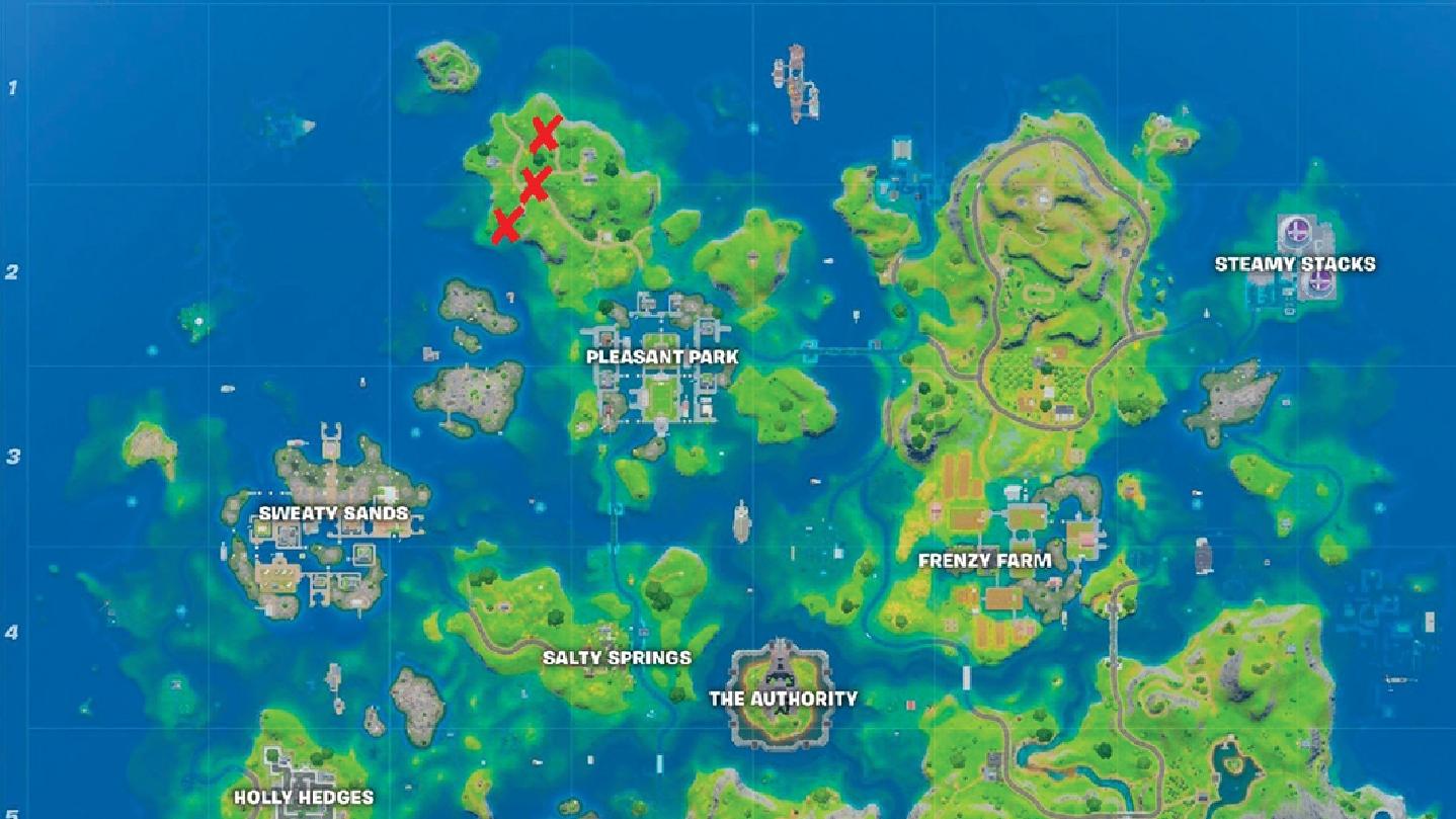 gnome locations on the fortnite map