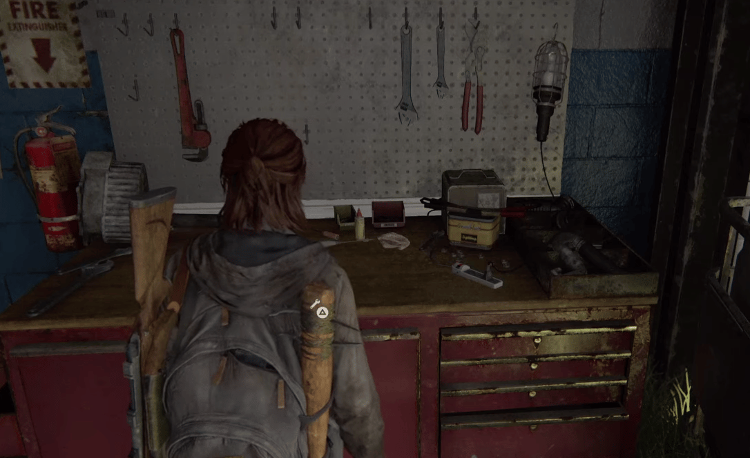 To upgrade your weapons in The Last of Us Part 2, you need to visit a workbench.