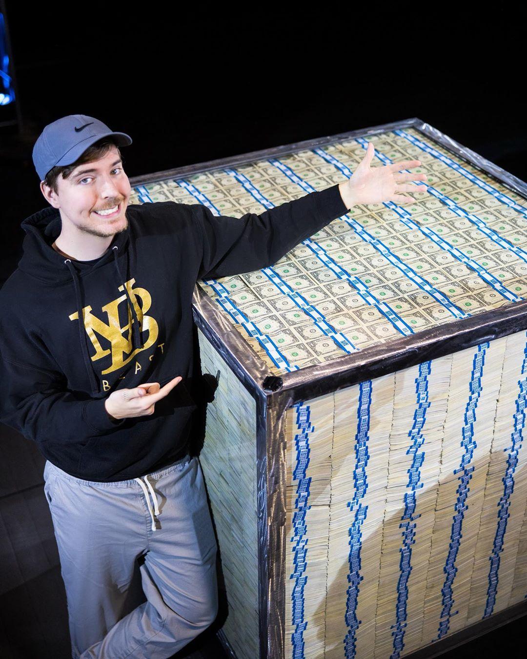Mr Beast gives away millions of dollars