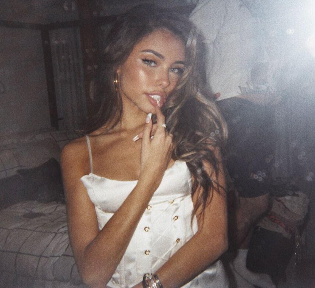 Madison Beer smiles for the camera
