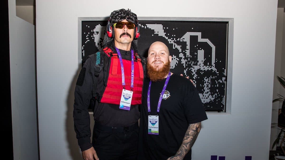 timthetatman and dr disrespect at twitchcon