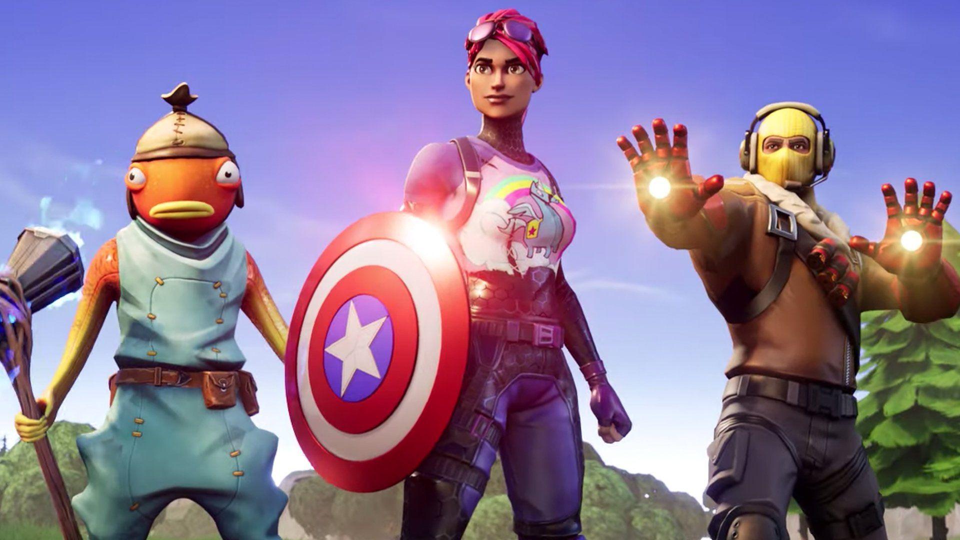 Captain America's shield has appeared in Fortnite before, during the Avengers Endgame crossover last year.