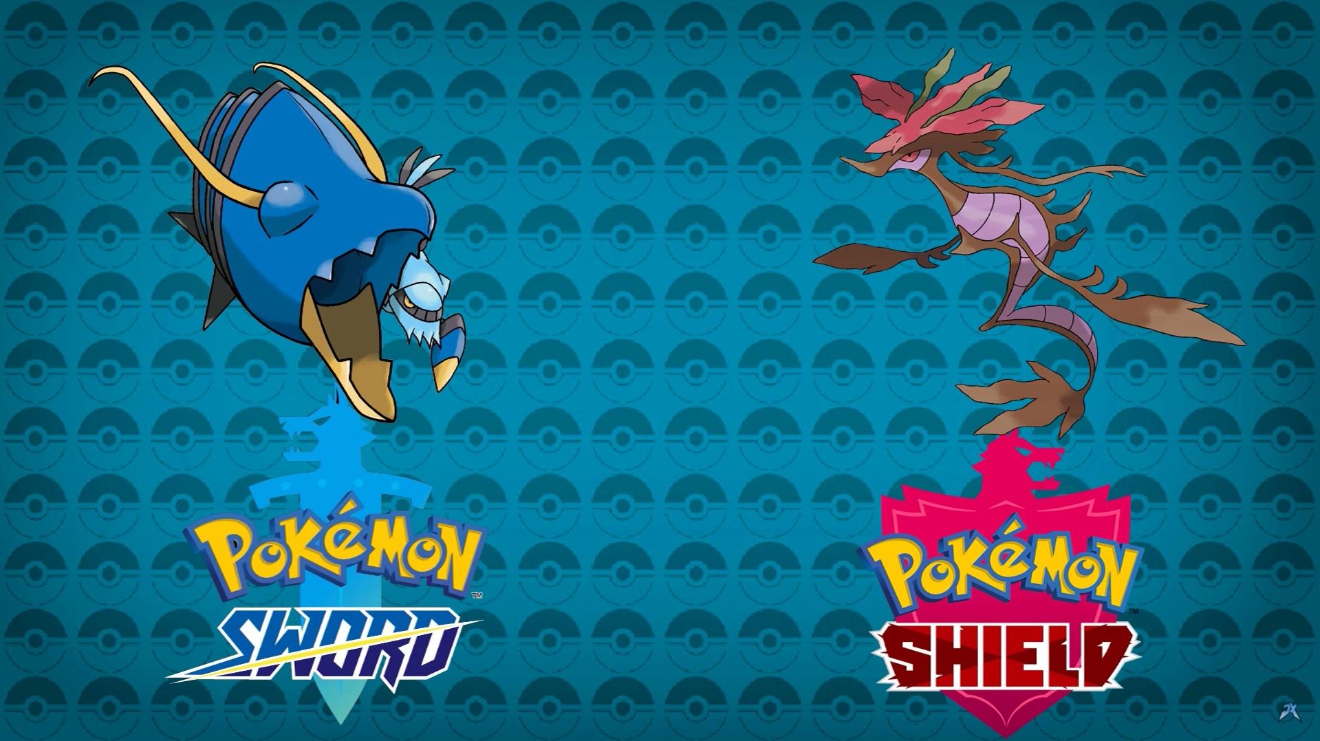 clawitzer and dragalge pokemon sword and shield
