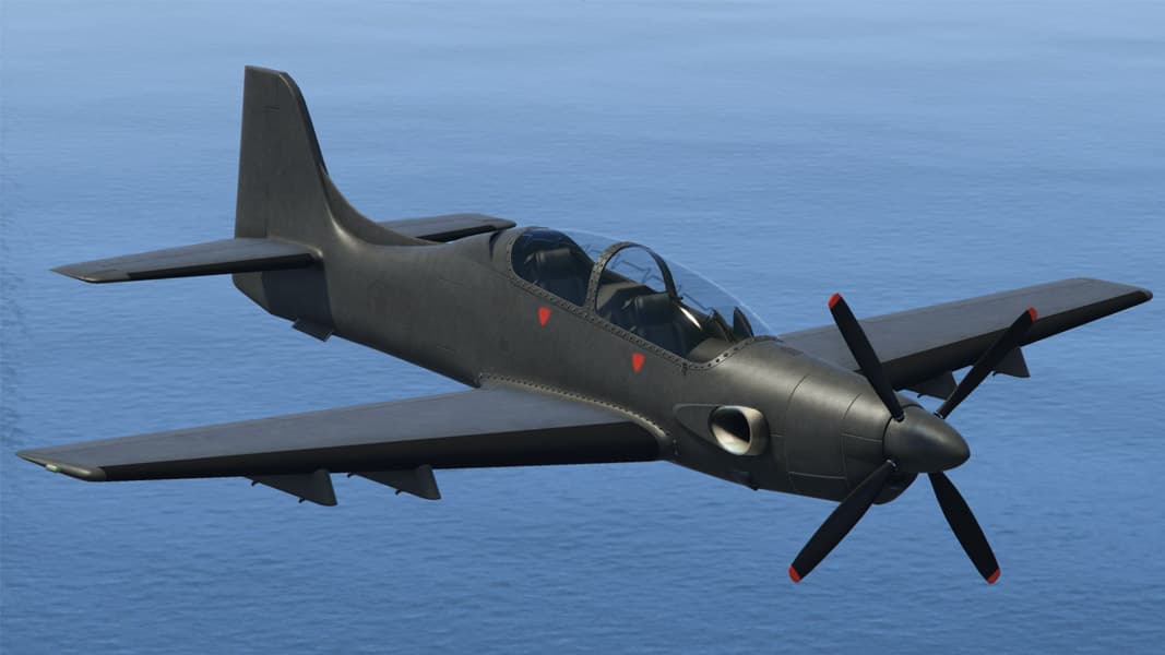 Rogue jet from GTA Online