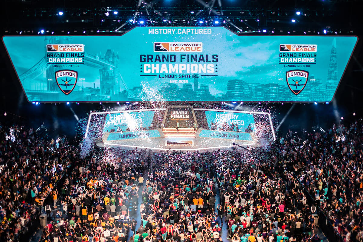 London Spitfire win the Overwatch League championship