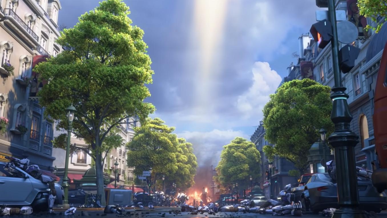 Paris in the Overwatch 2 Zero Hour teaser trailer.