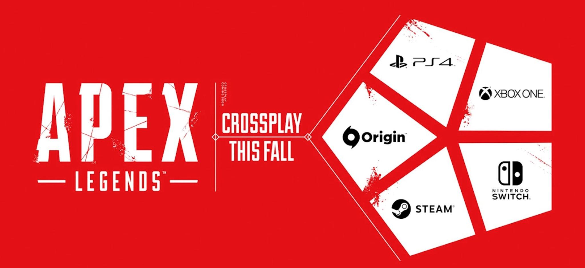 Apex Legends crossplay with all platforms listed