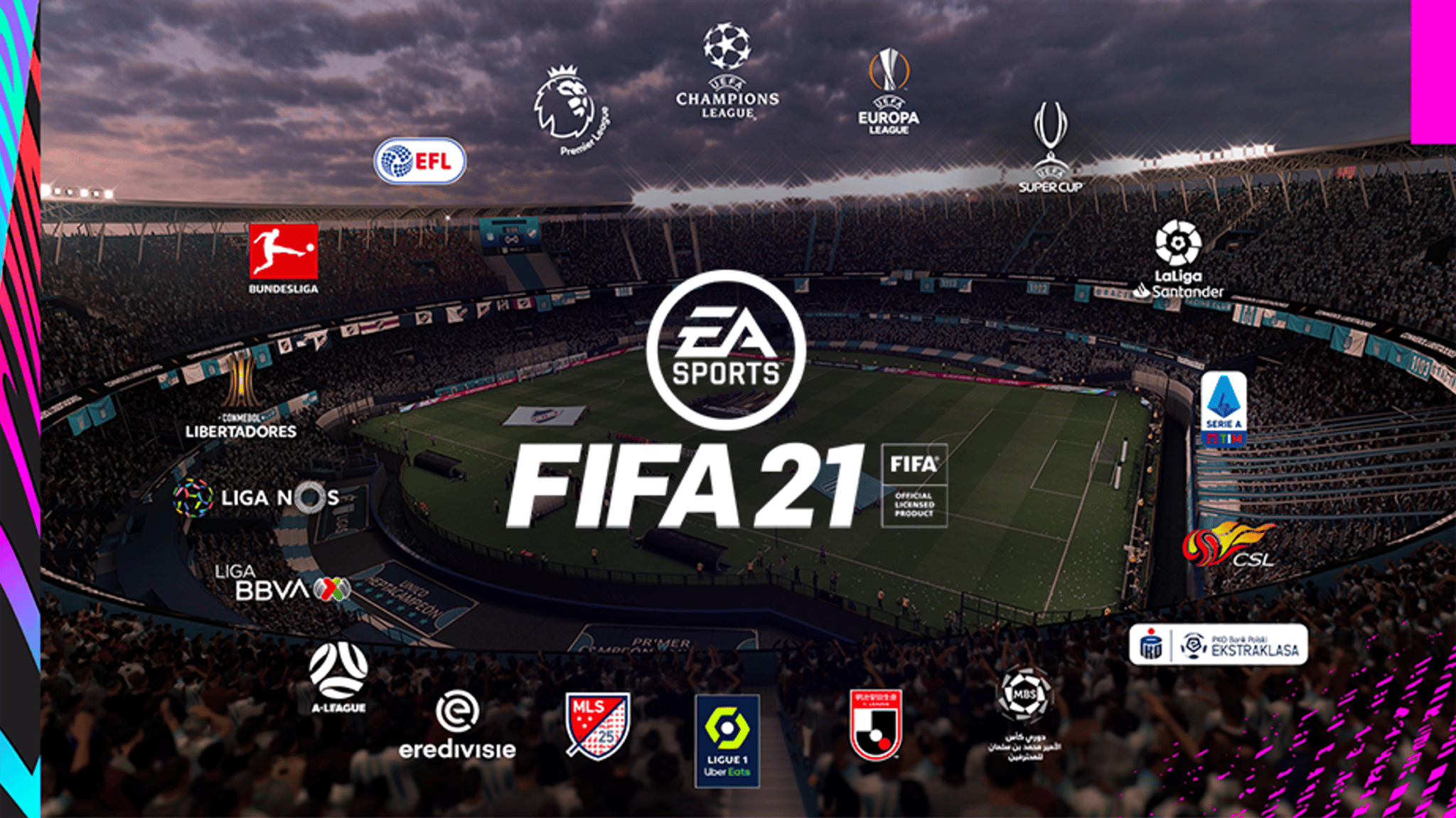 FIFA 21 league logos