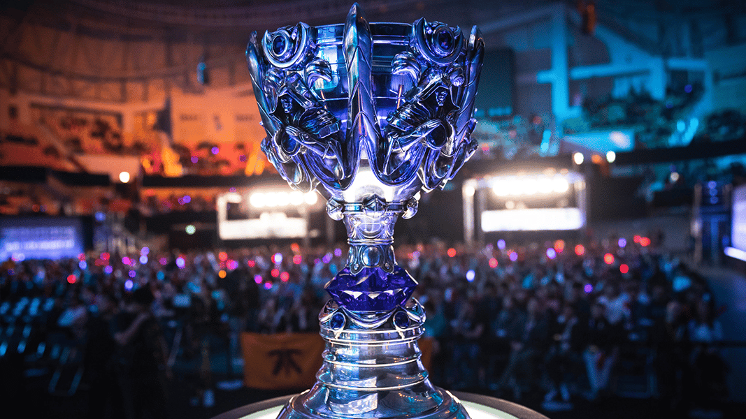 summoners cup in front of crowd