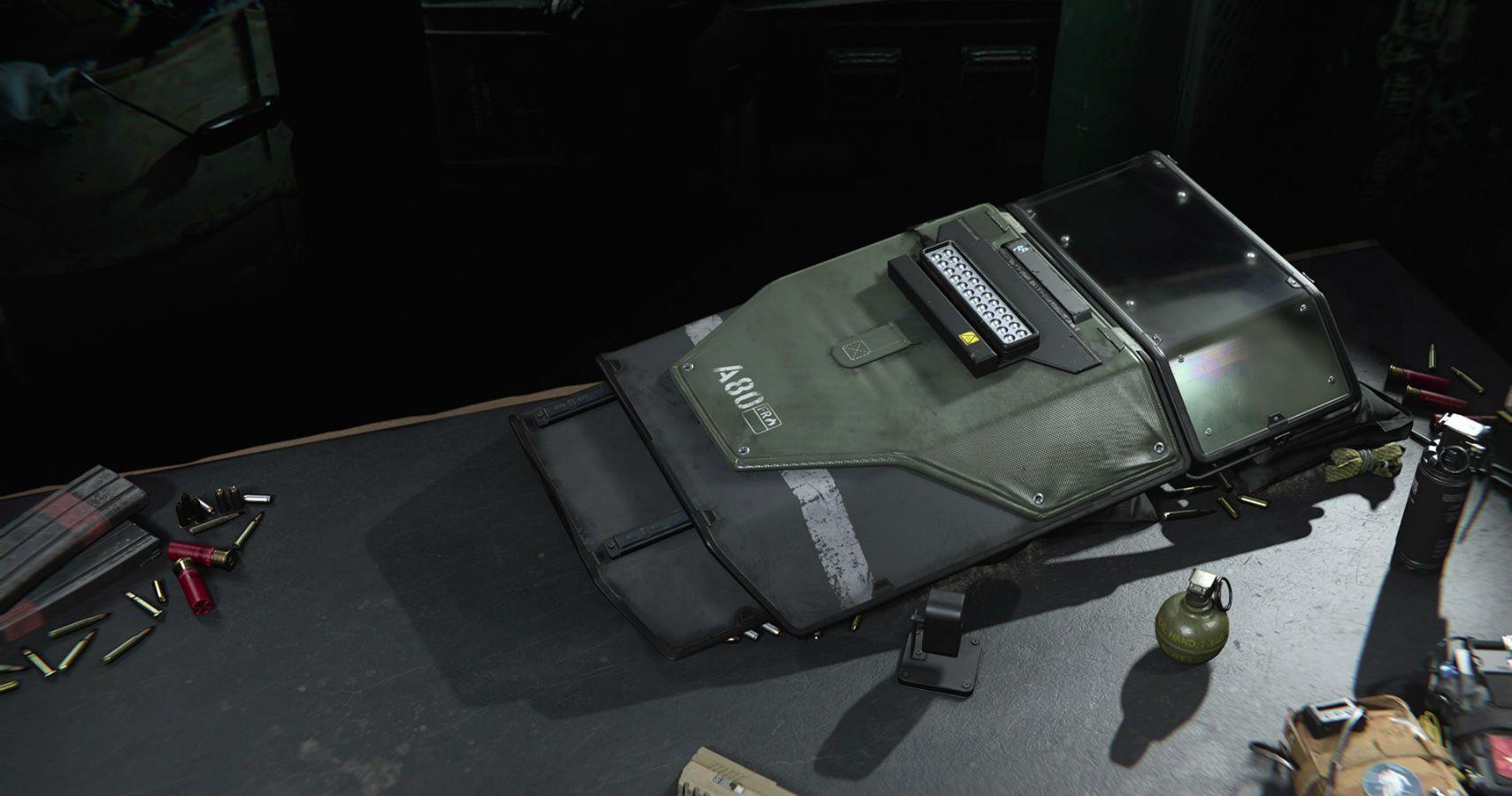 Call of Duty Warzone Riot Shield loadout