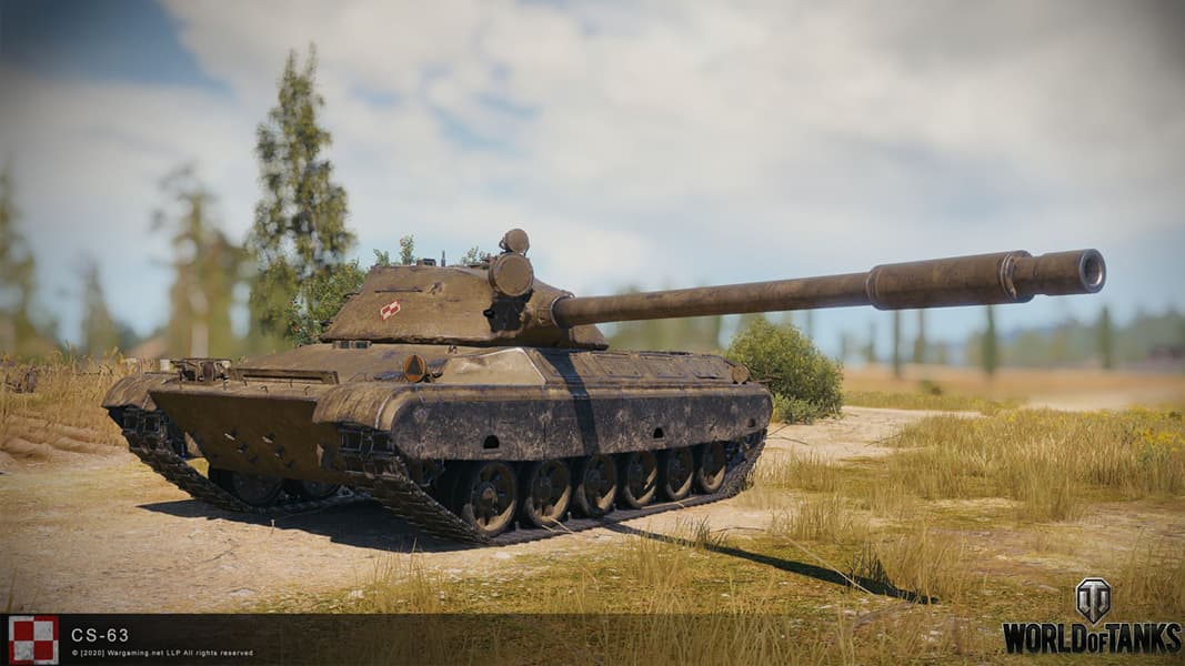 The CS63 tank from World of Tanks