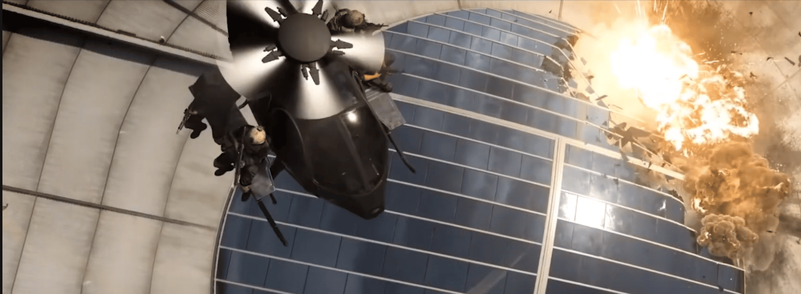 Call of Duty Warzone helicopter