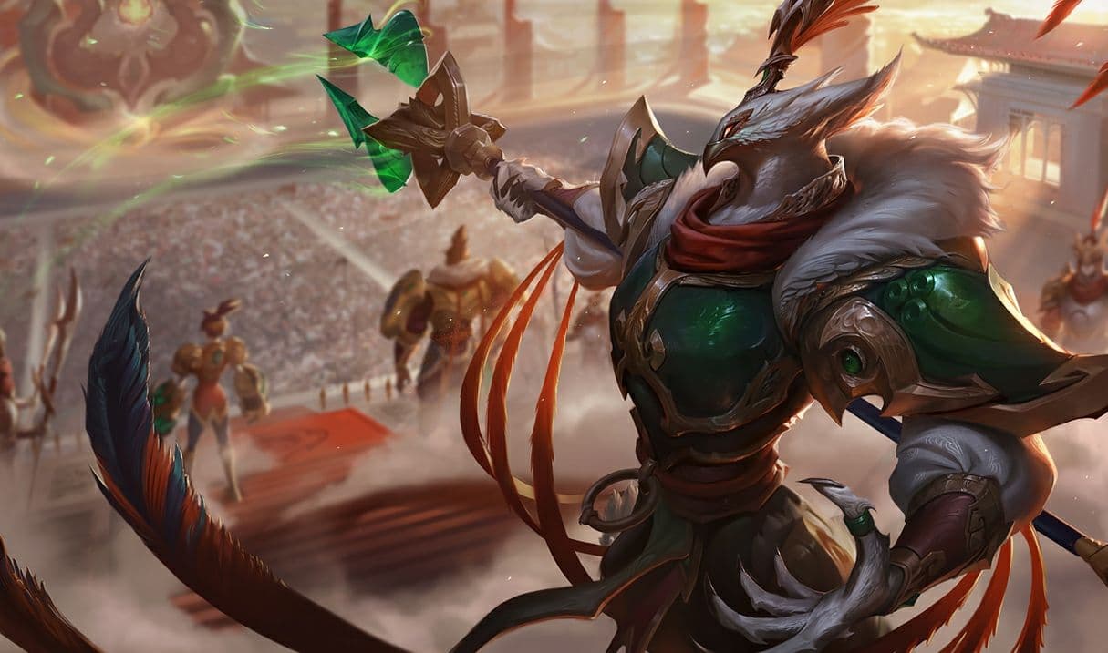 Warring Kingdoms Azir in League of Legends and TFT Set 4