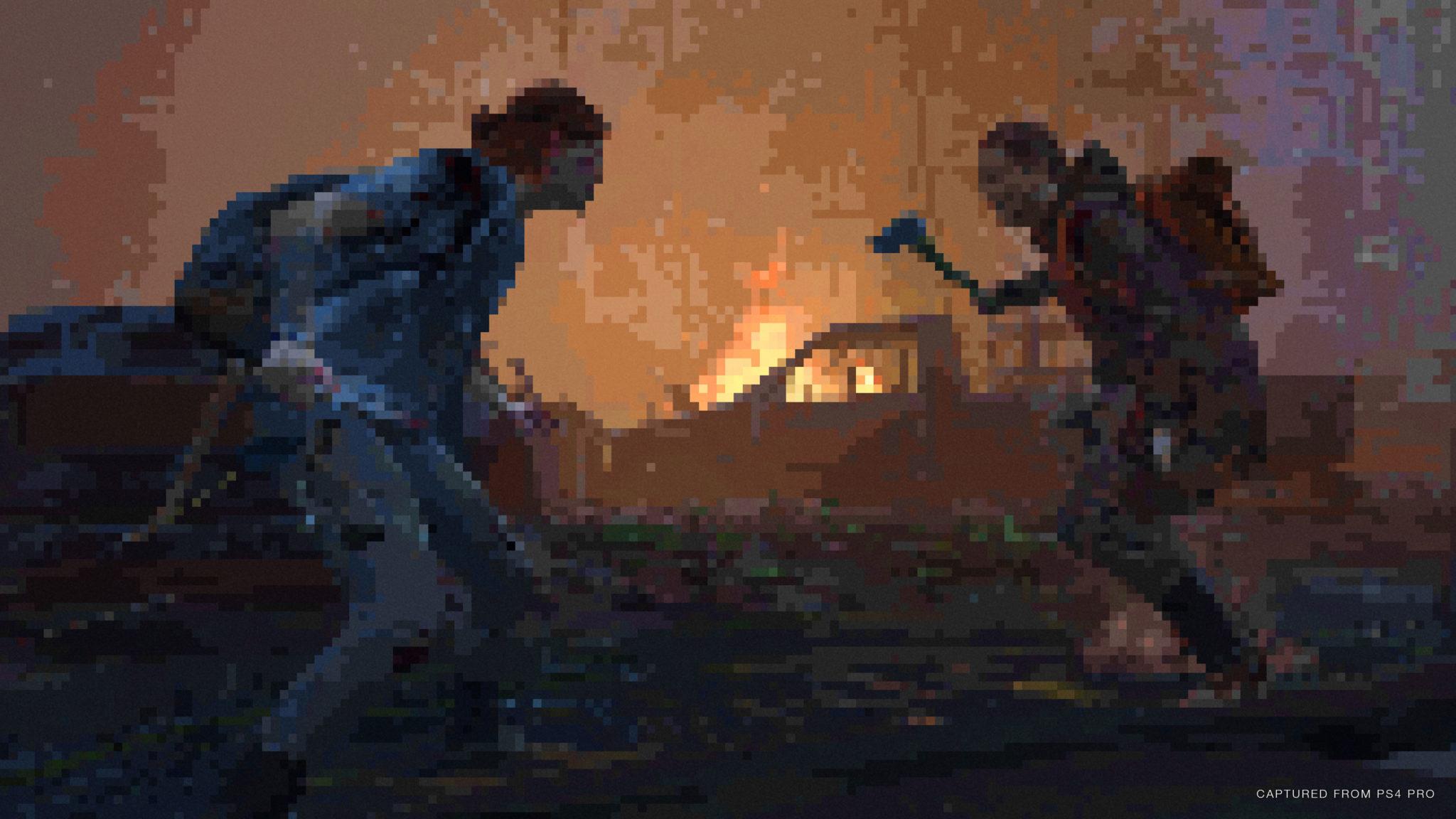The Last of Us Part II Pixelated