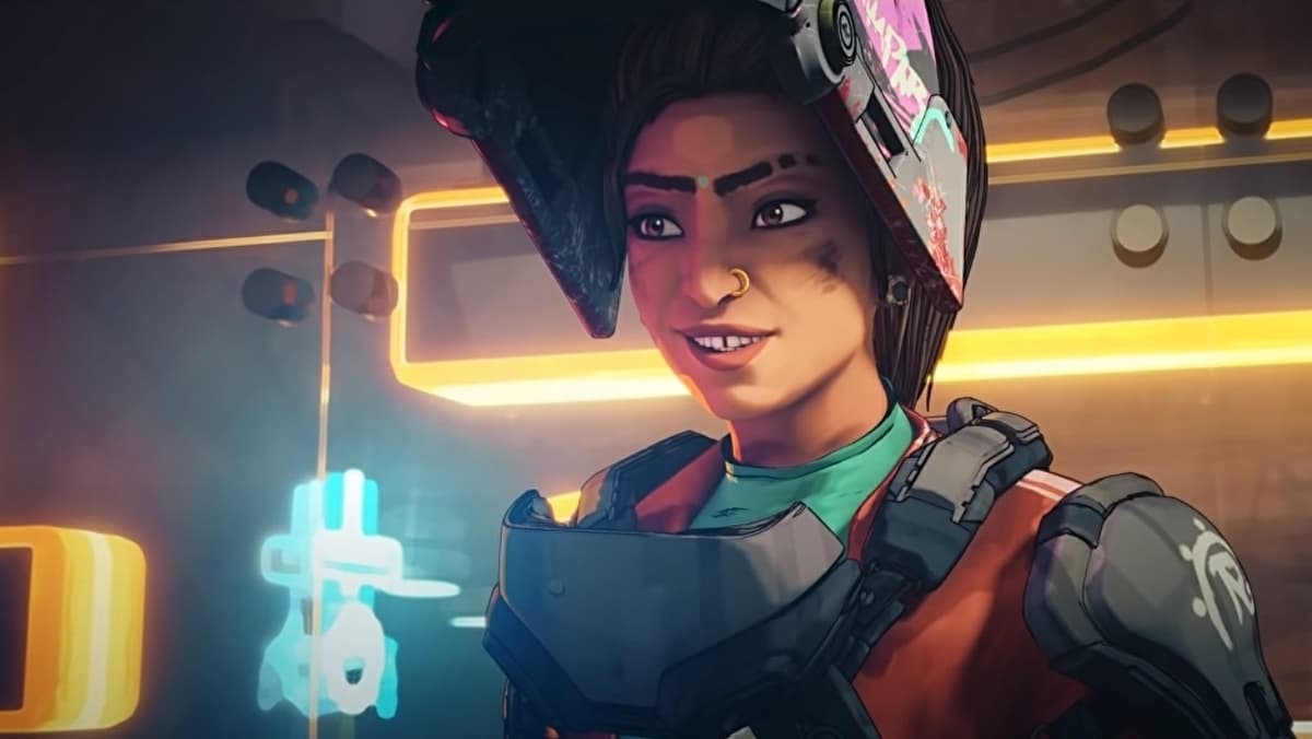 Rampart will become the 14th playable character in Apex Legends after her Season 6 debut.