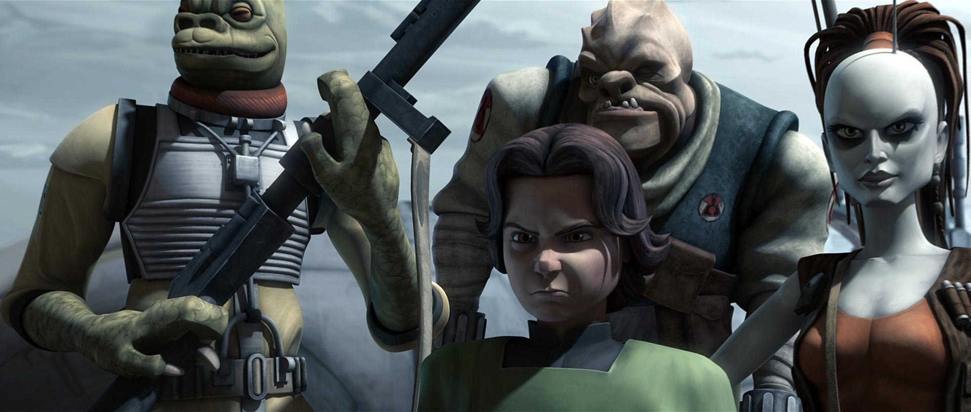 Boba Fett last appeared in the Star Wars universe as a young boy in The Clone Wars series.