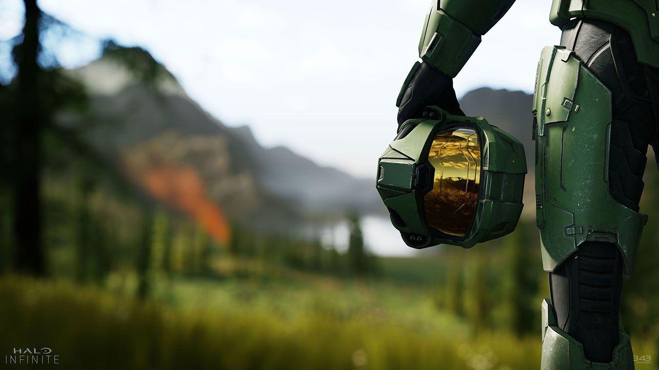 Master Chief without his helmet