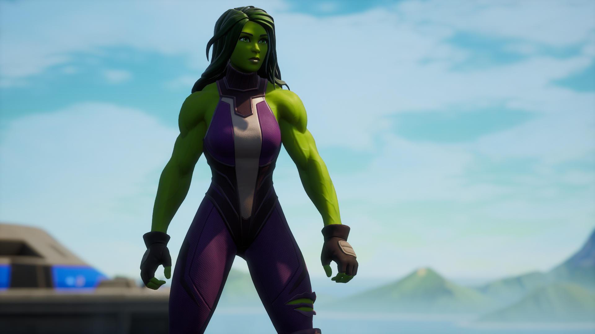 She Hulk Jennifer Walters in Fortnite