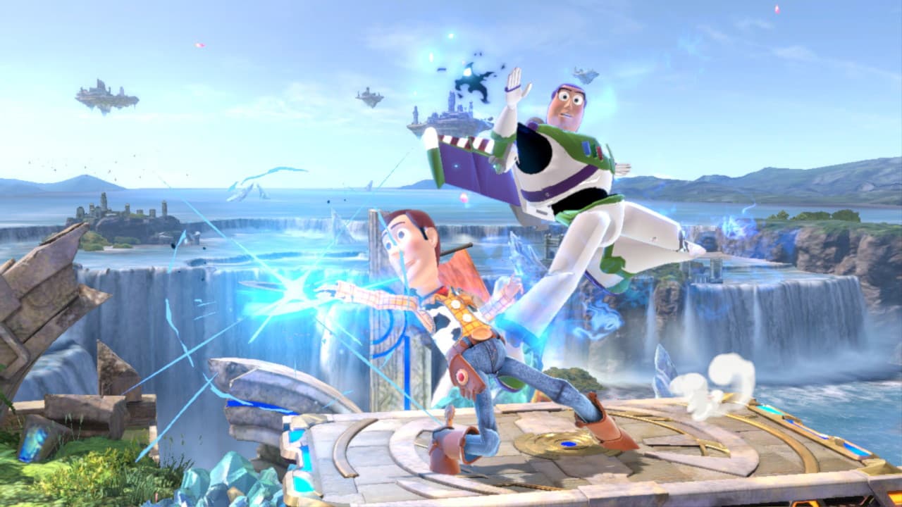 Buzz Lighryear and Woody from Toy Story in Smash Ultimate