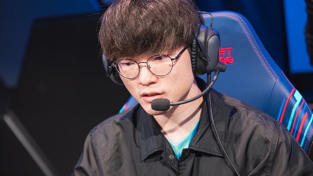 Faker at LoL all-stars event in 2019