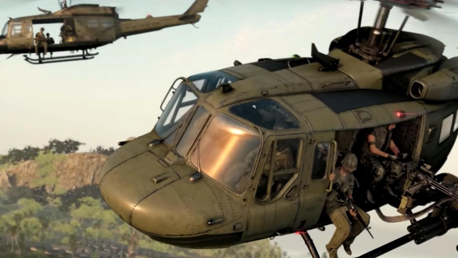 Choppers in Black Ops Cold War