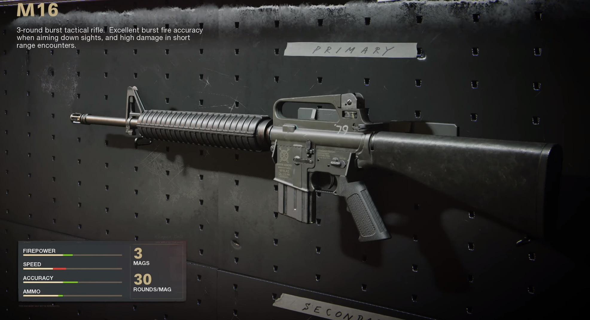 M16 Black Ops Cold War