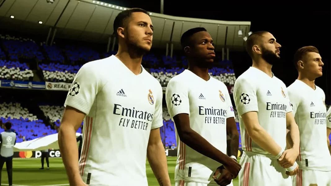 Eden Hazard and Real Madrid in FIFA