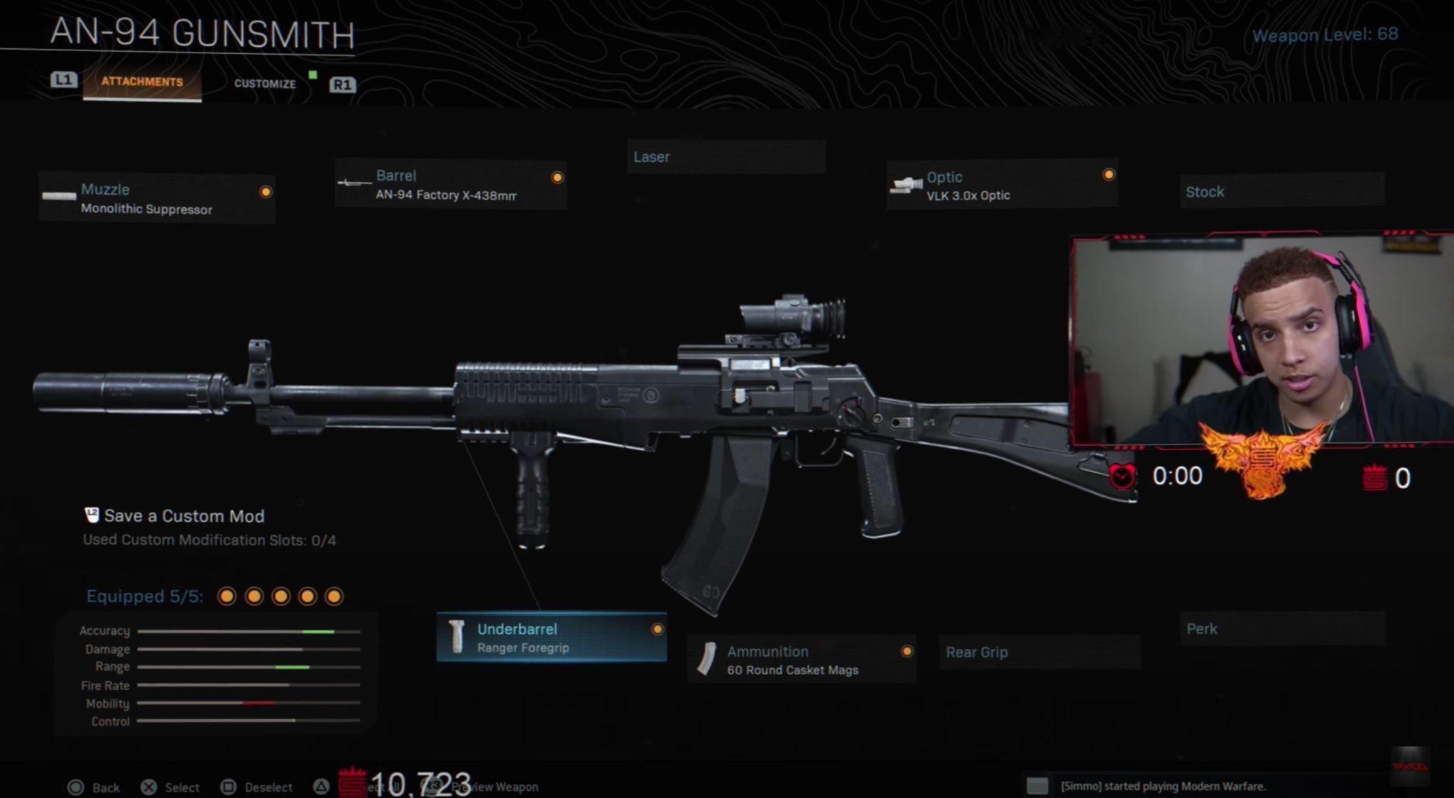 Swagg AN-94 Warzone loadout