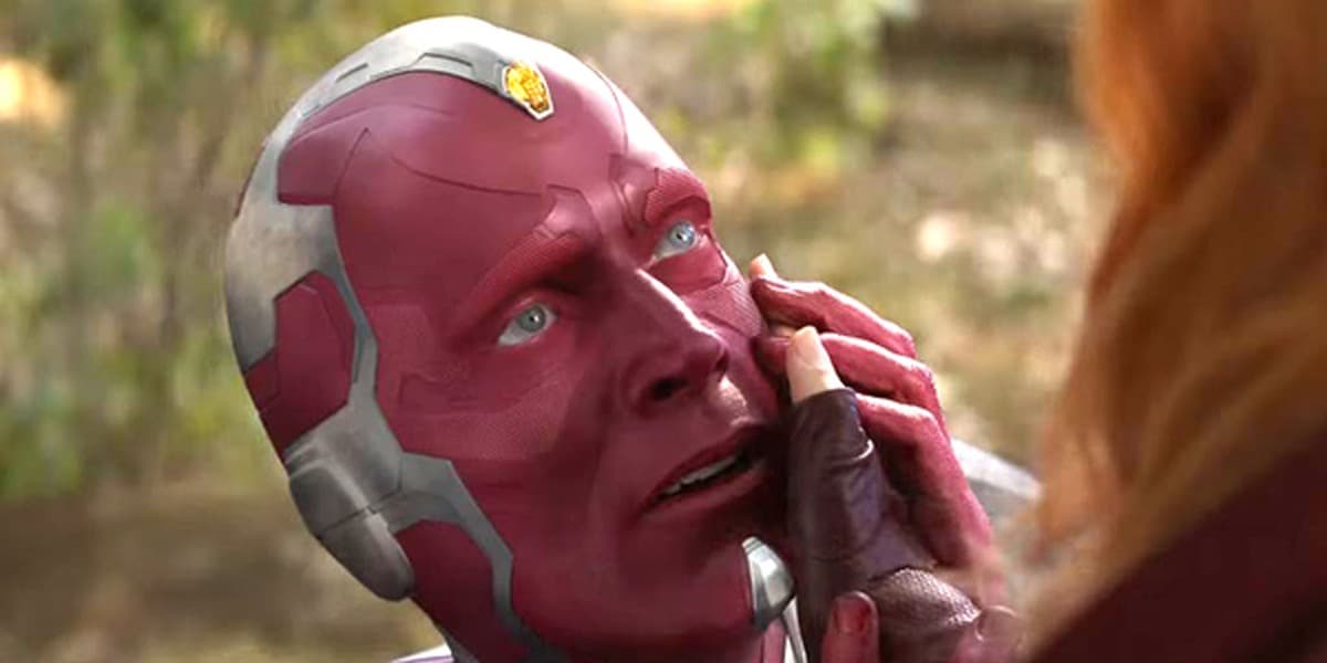 Thanos killed Vision at the end of Avengers: Infinity War.