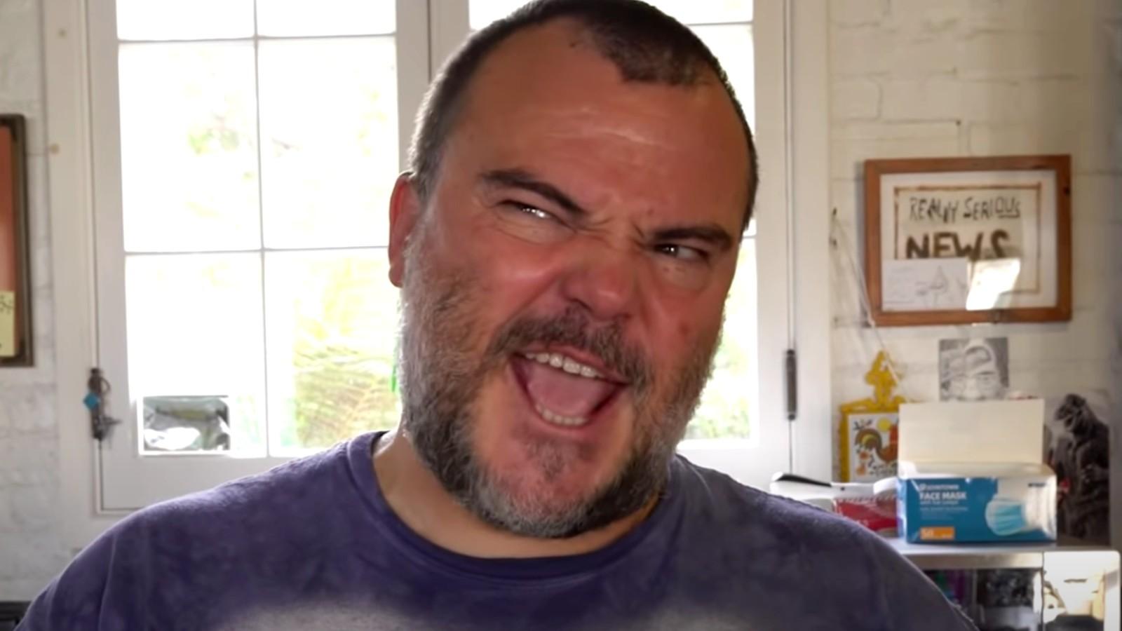 Jack Black in one of his YouTube videos
