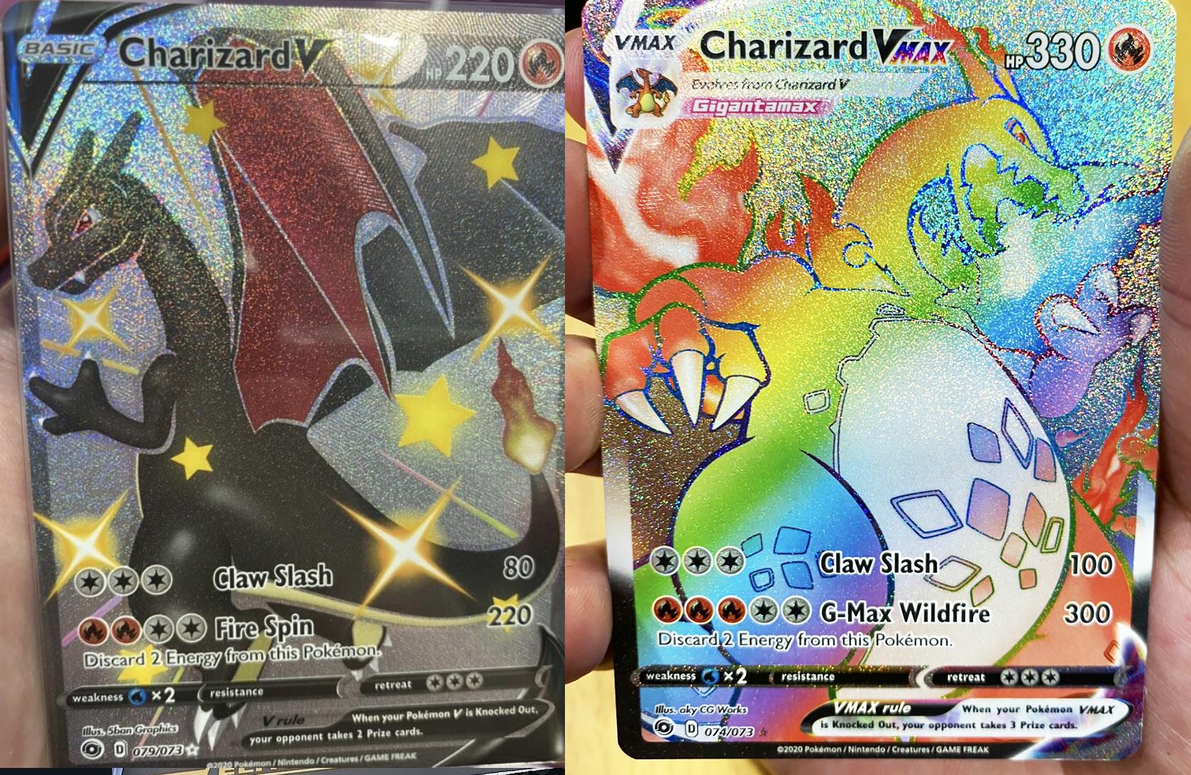 champion's path charizard pokemon cards