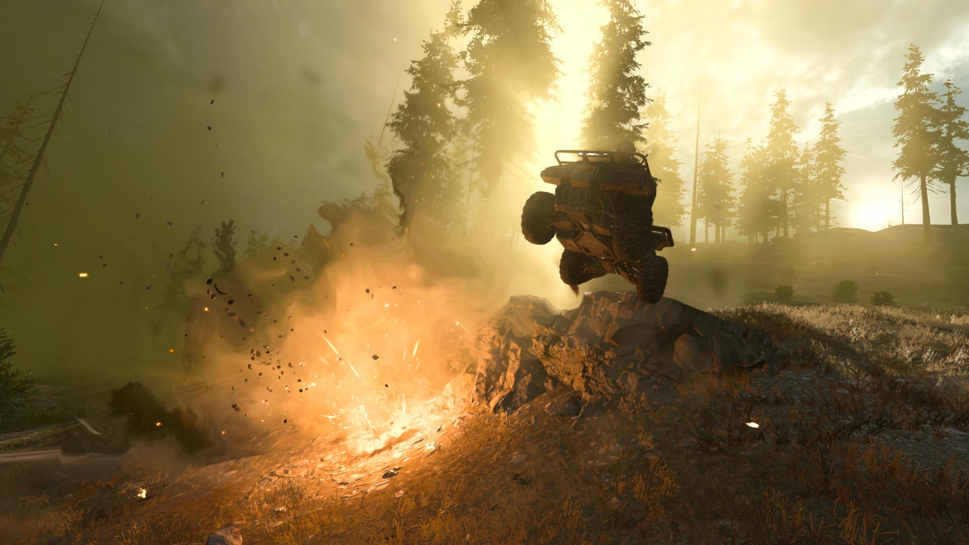 Warzone vehicle gameplay