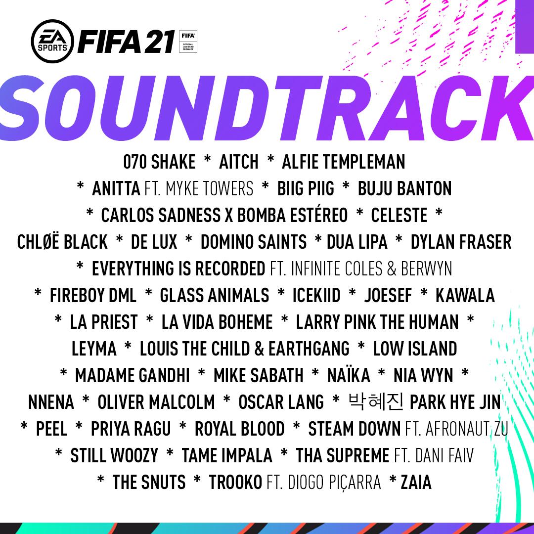 FIFA 21 soundtrack