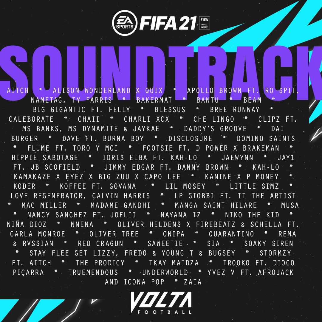 VOLTA Football soundtrack